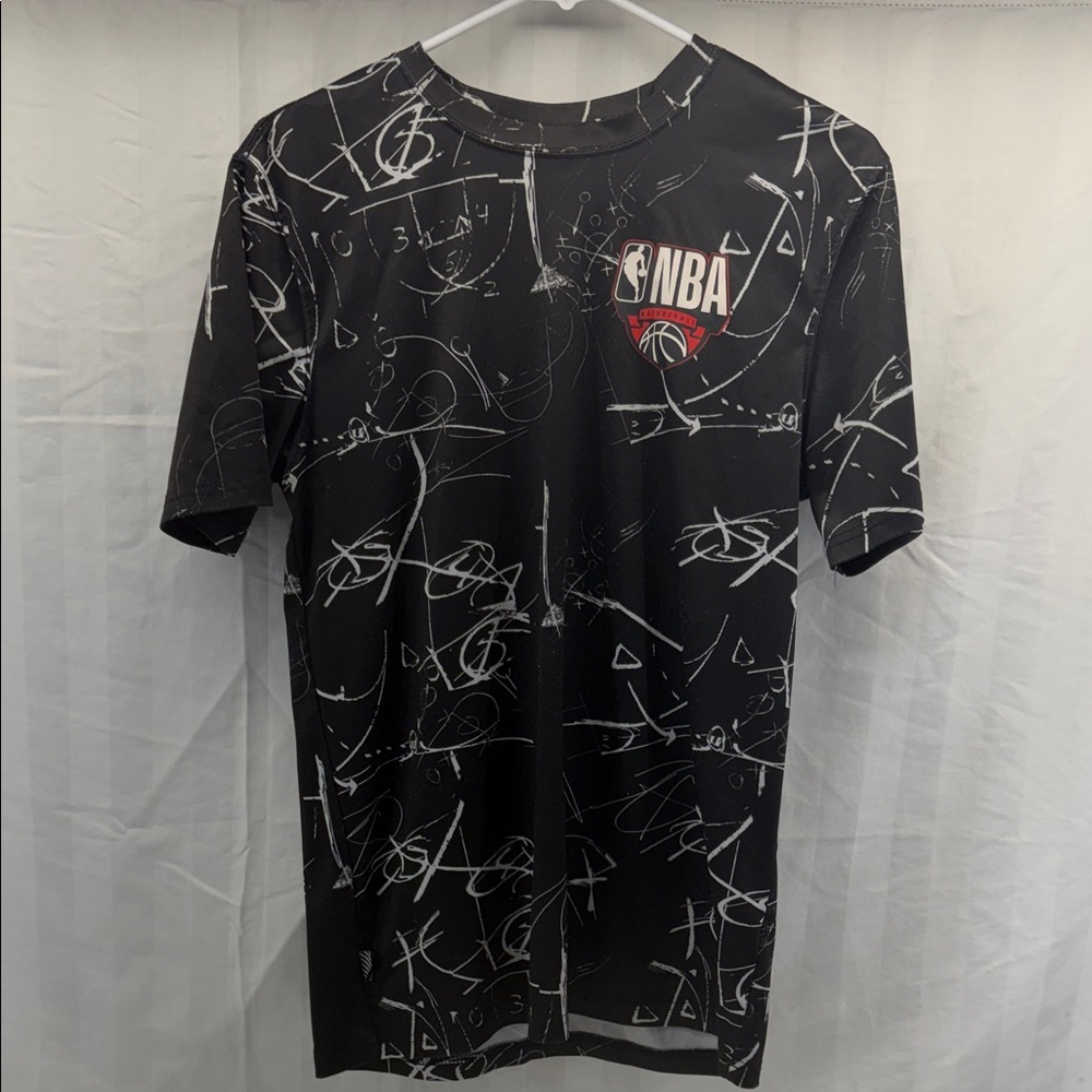 NBA Black and White Graphic Men's Tee